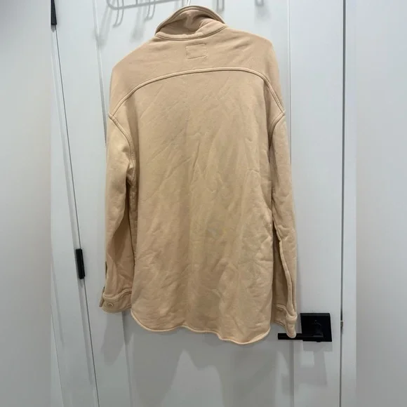 Aritzia Wilfred Free Free Terry Fleece Shirt Jacket - Picture 3 of 5